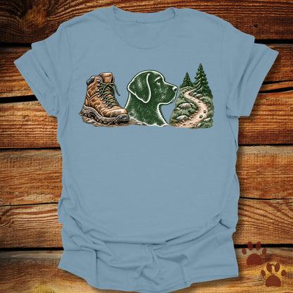 Labrador Retriever Hiking Buddy T-Shirt
