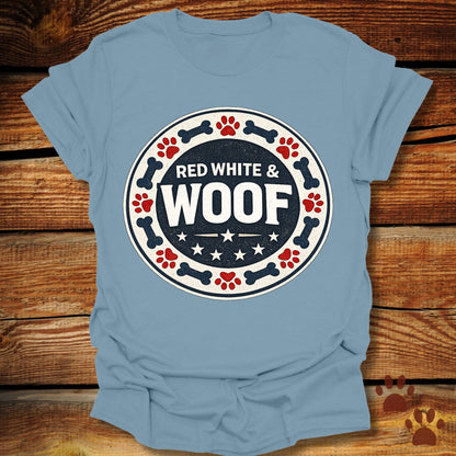 Red White and Woof T-Shirt
