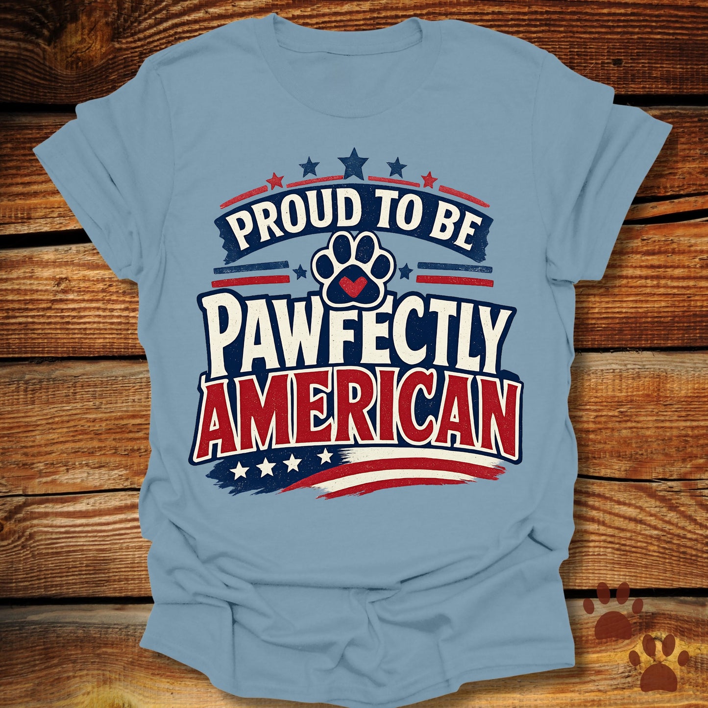 Pawfectly American T-Shirt