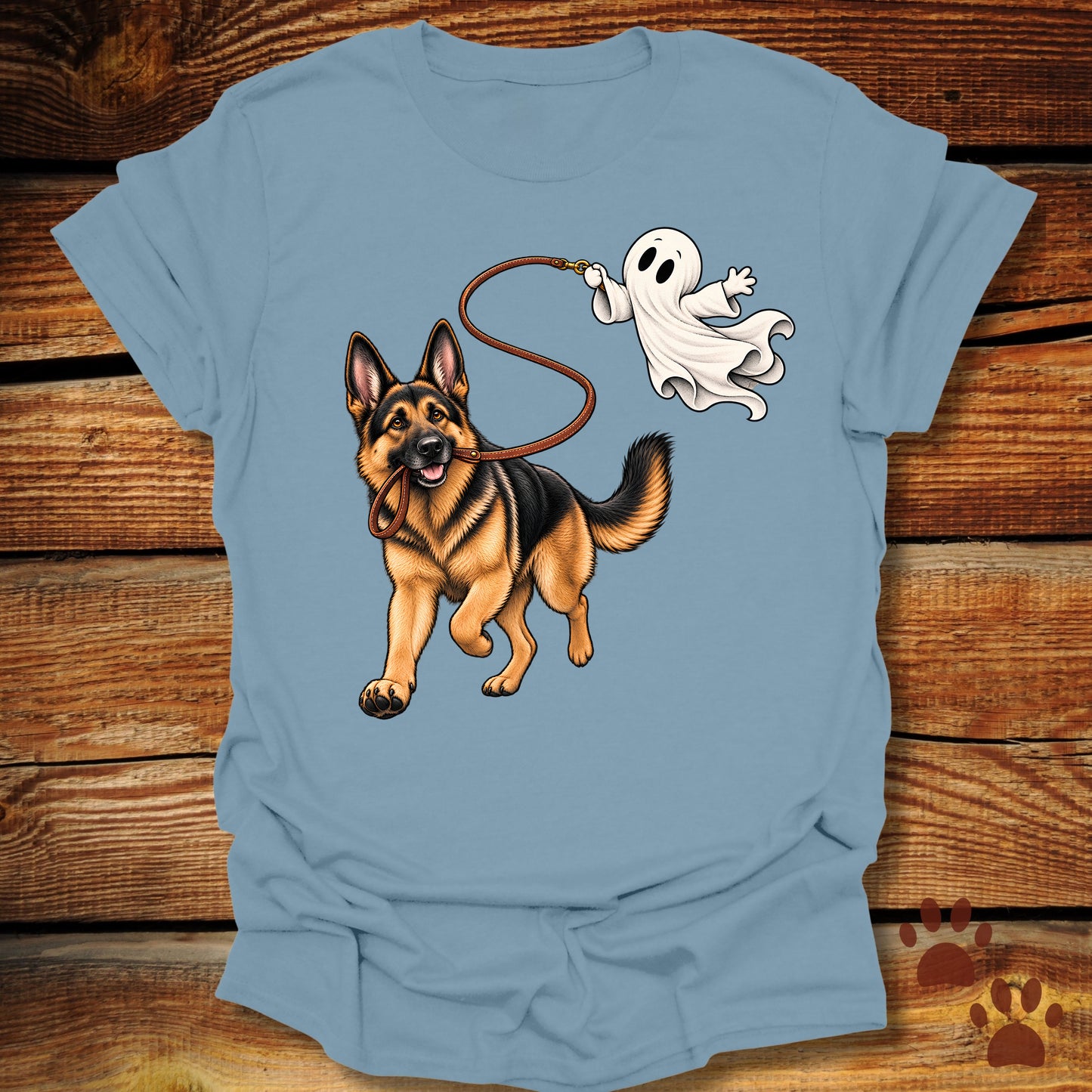 Ghost Walking the GSD T-Shirt