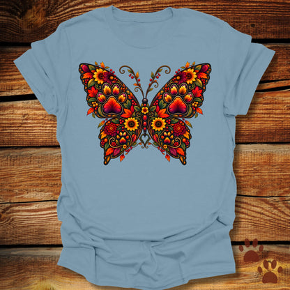 Autumn Paw Butterfly T-Shirt
