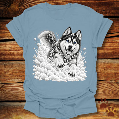 Husky Snow Day T-Shirt