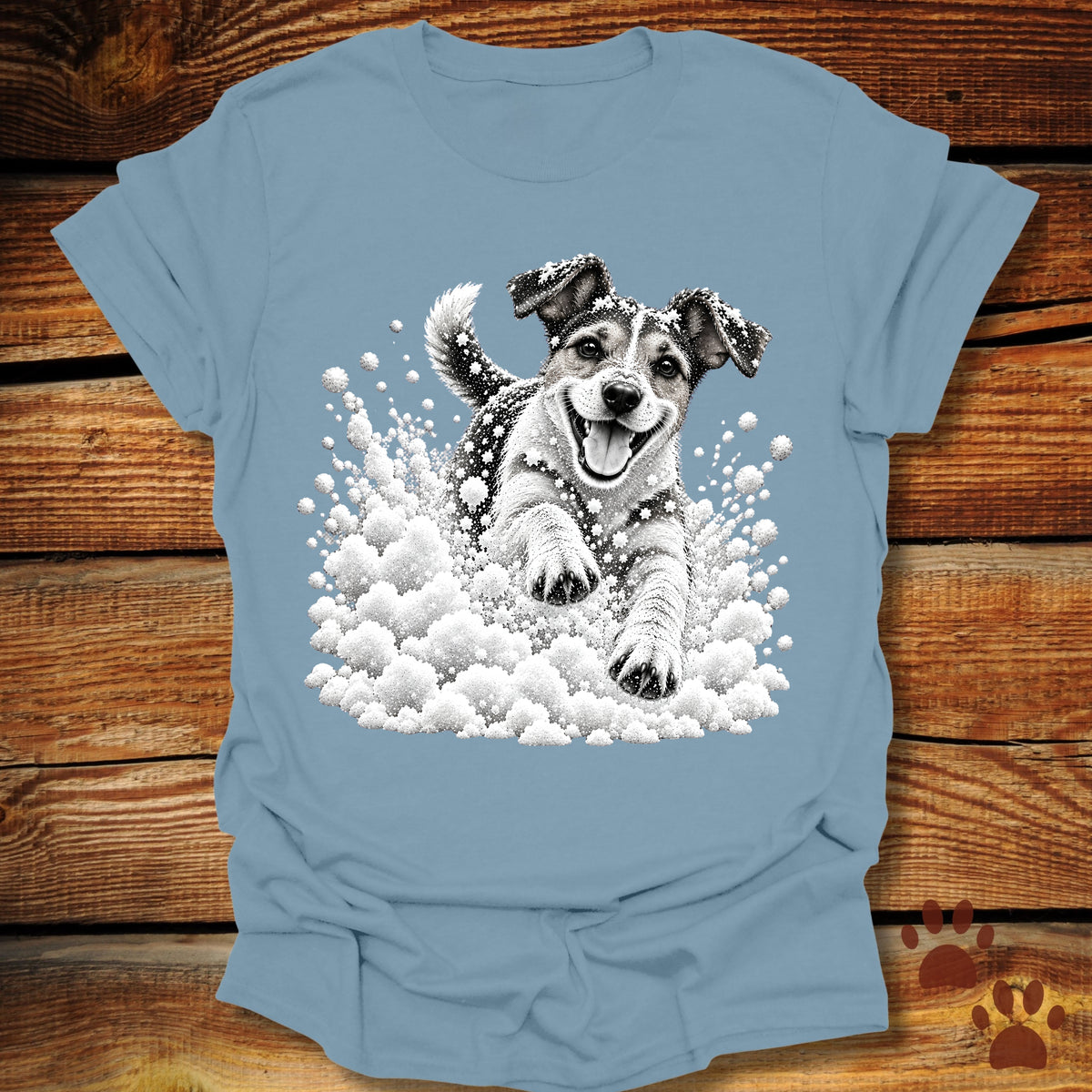 Jack Russell Terrier Snow Day T-Shirt
