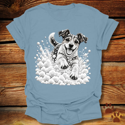 Jack Russell Terrier Snow Day T-Shirt