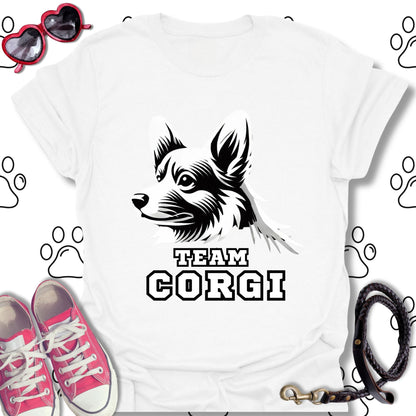 Team Corgi Athletic Style T-Shirt