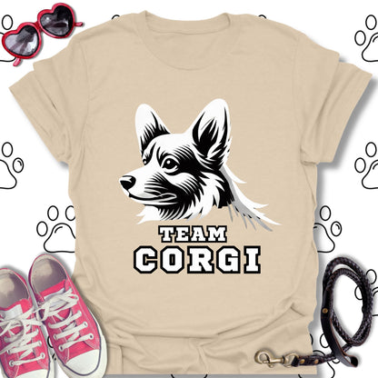 Team Corgi Athletic Style T-Shirt