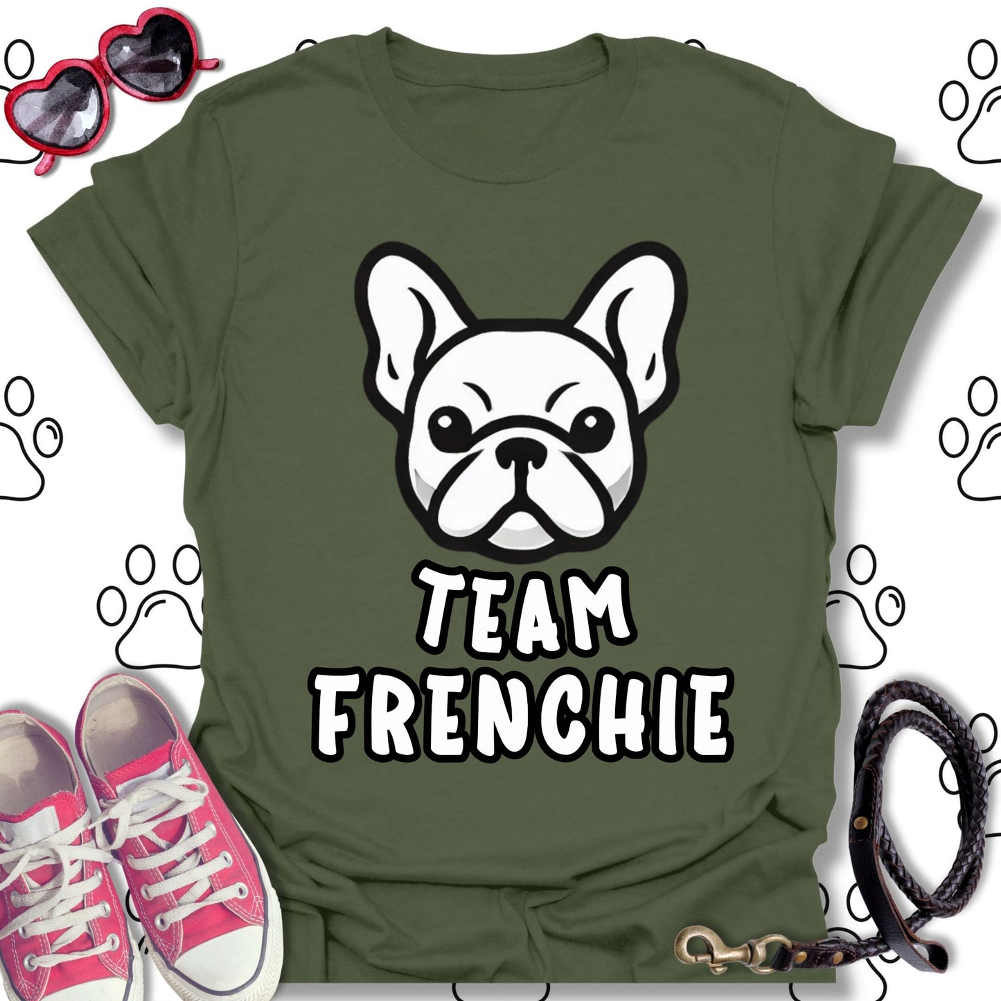 Team Frenchie – French Bulldog T-Shirt