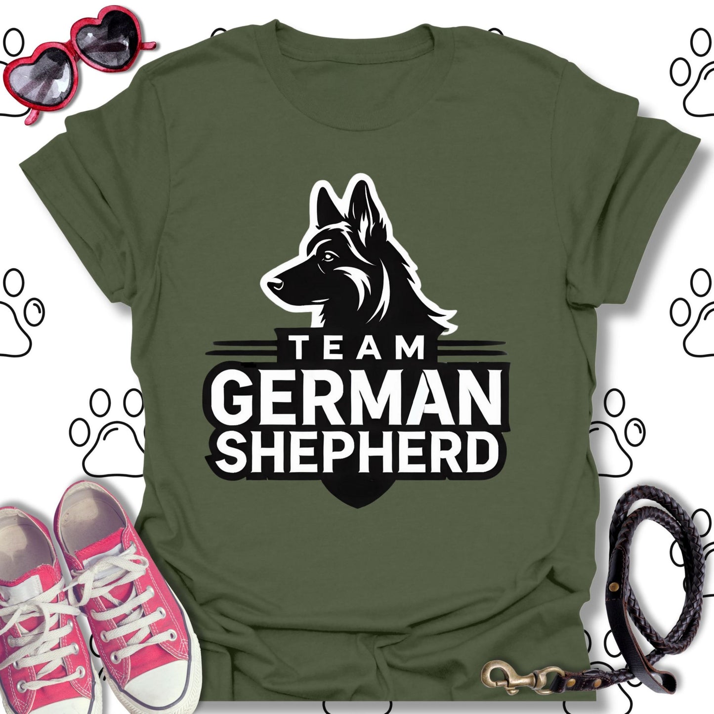 Team German Shepherd T-Shirt