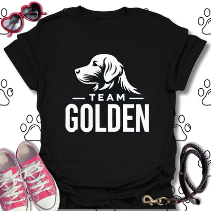 Team Golden – Bold Golden Retriever T-Shirt