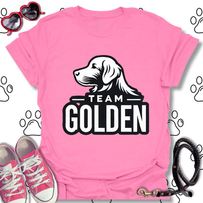 Team Golden – Bold Golden Retriever T-Shirt