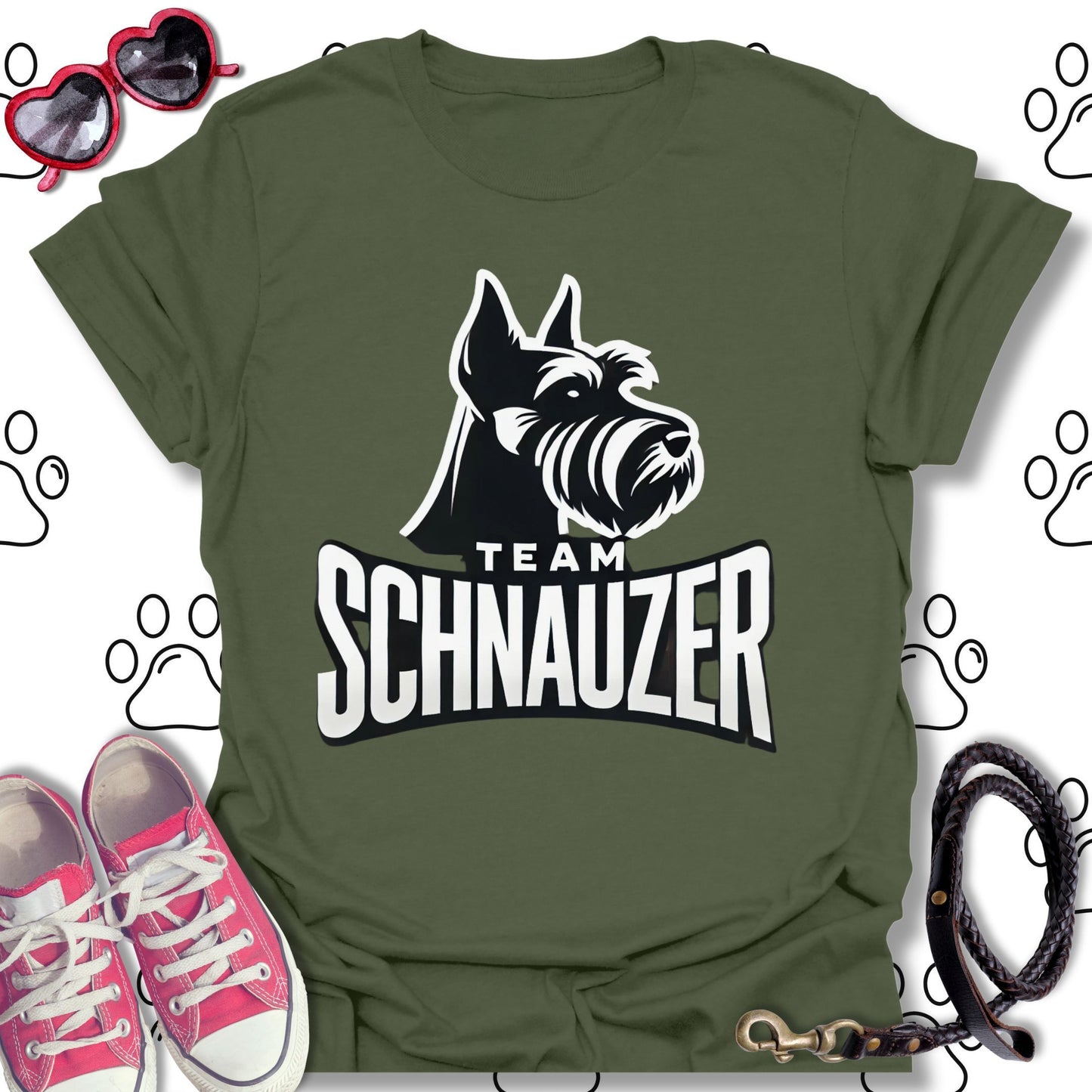 Team Schnauzer T-Shirt