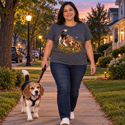 Beagle Finds a Fairy T-Shirt