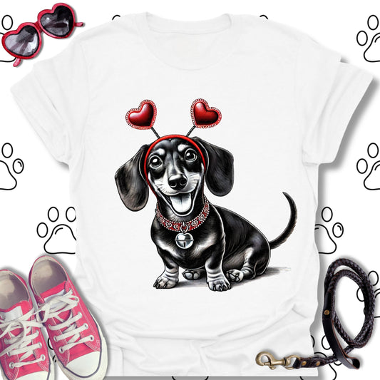 Dachshund Valentine's Day Shirt
