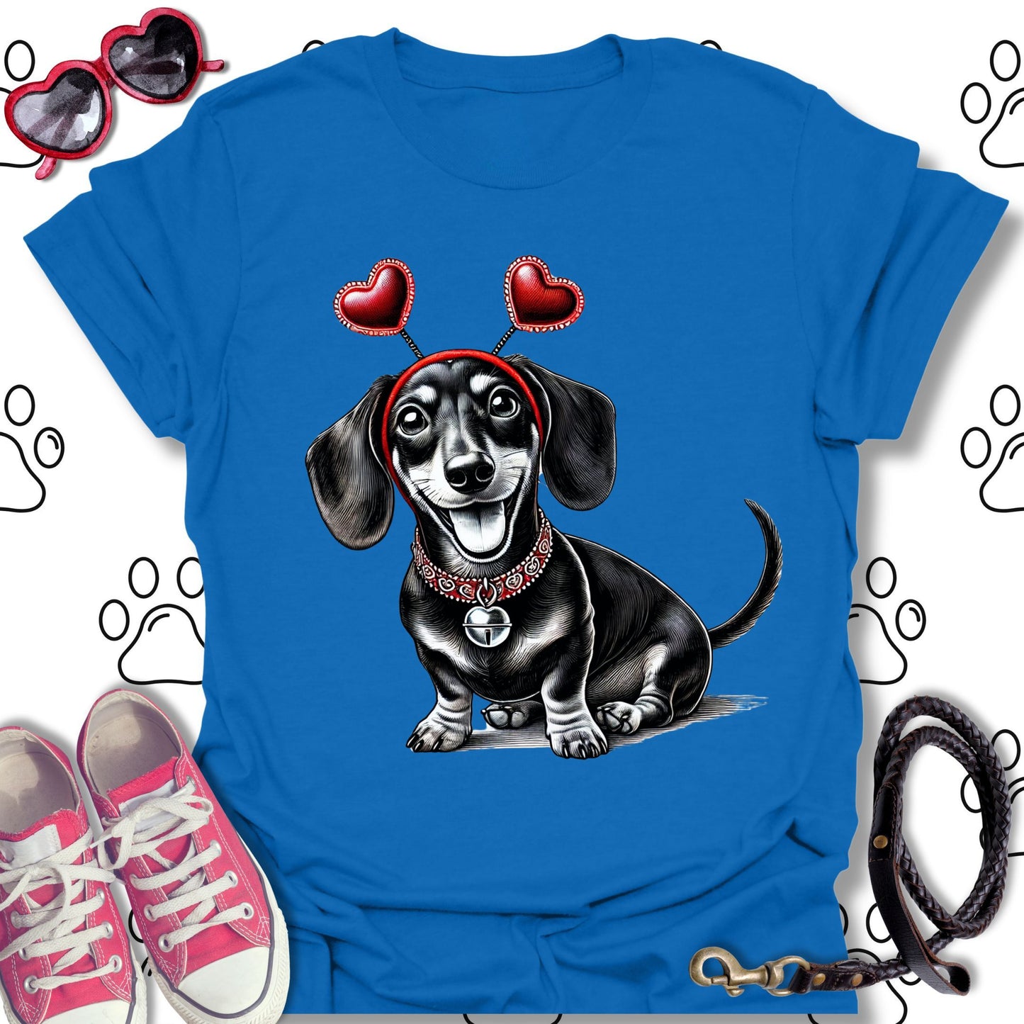 Dachshund Valentine's Day T-Shirt