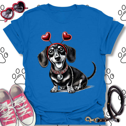 Dachshund Valentine's Day T-Shirt