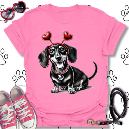 Dachshund Valentine's Day T-Shirt