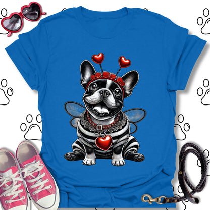 French Bulldog Valentine’s Day T-Shirt