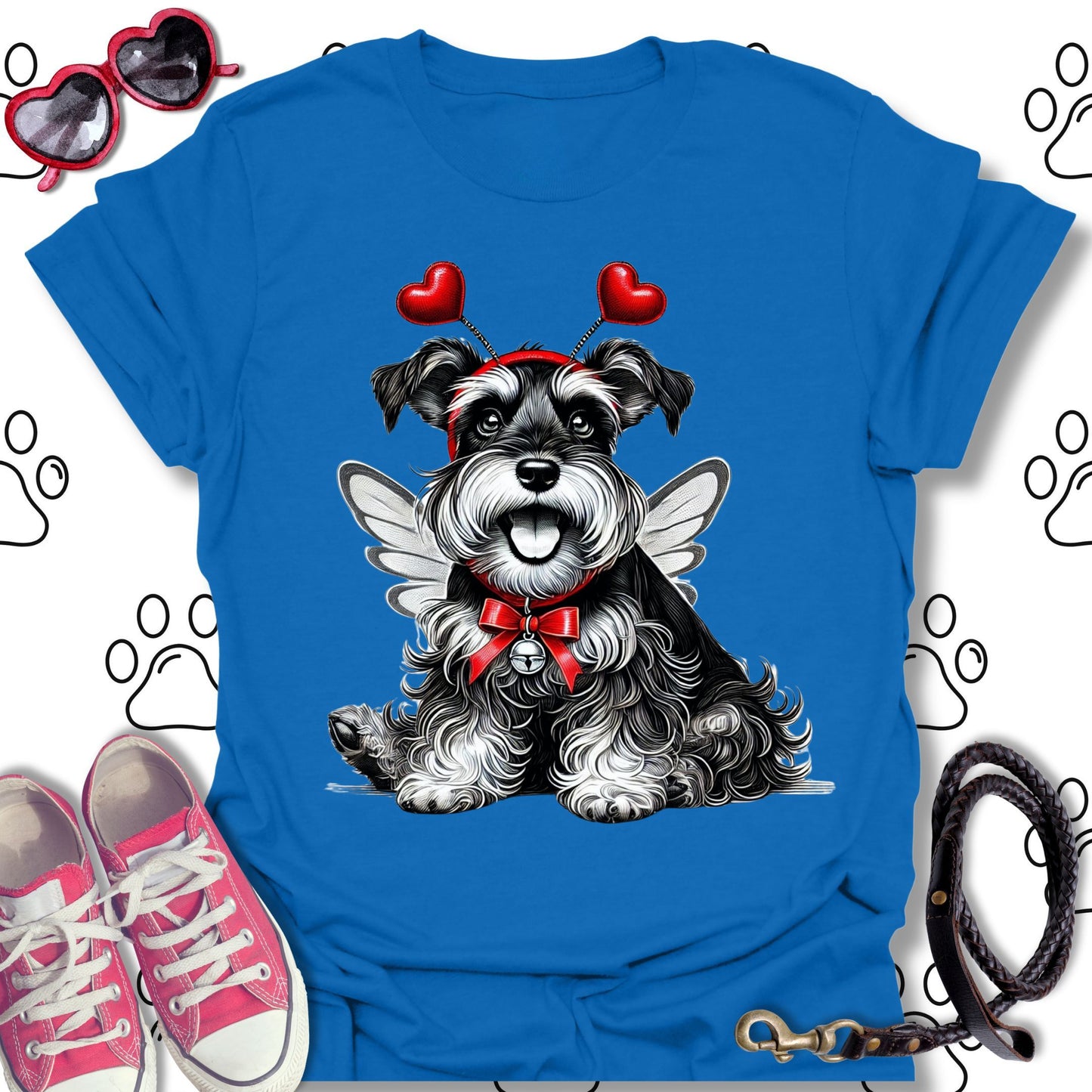 Schnauzer Valentine's Day T-Shirt