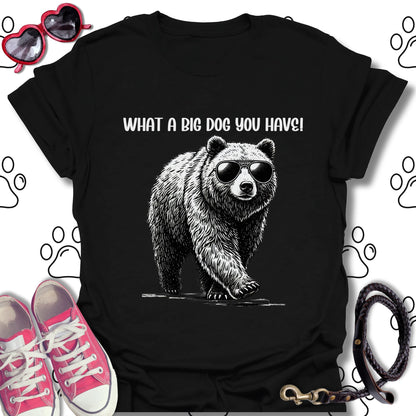 Bear with Sunglasses Big Dog T-Shirt