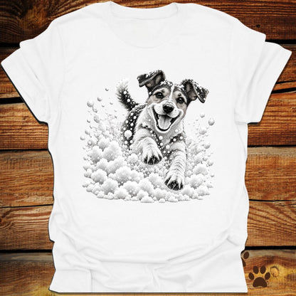 Jack Russell Terrier Snow Day T-Shirt