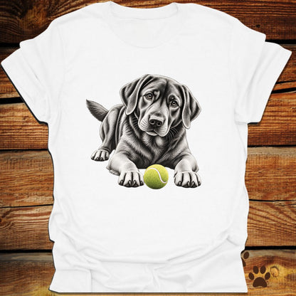 Black Labrador Let's Play T-Shirt