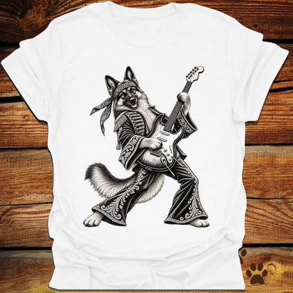 German Shepherd Rock Star T-Shirt
