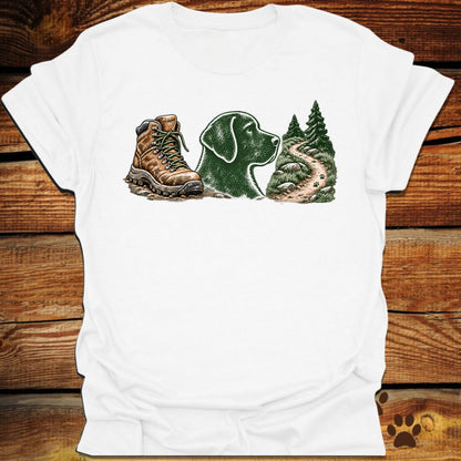 Labrador Retriever Hiking Buddy T-Shirt