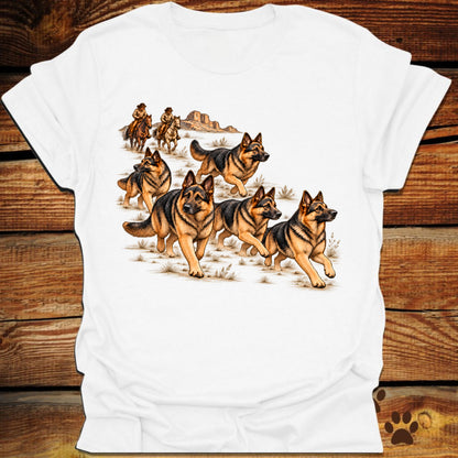 German Shepherd Roundup T-Shirt