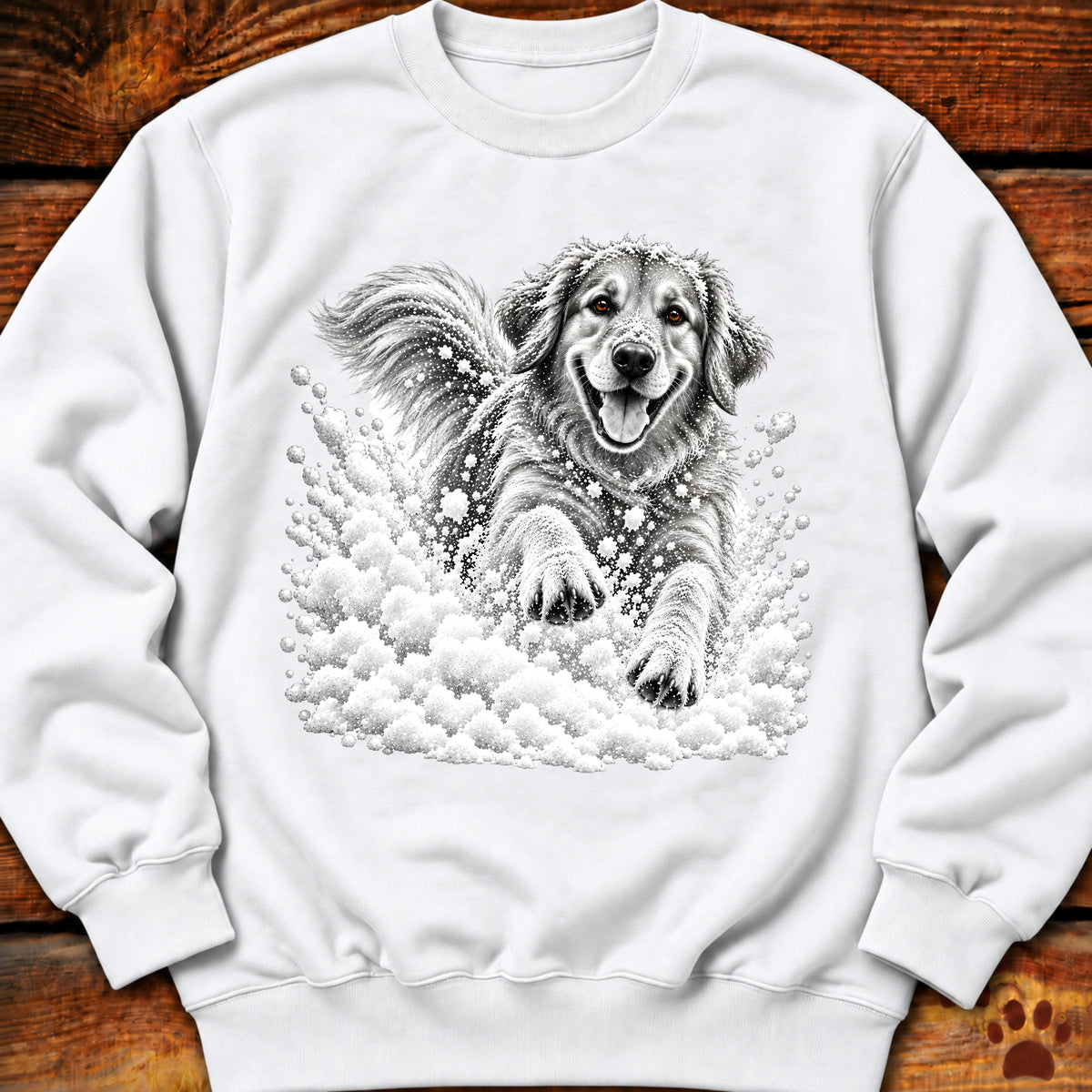 Golden Retriever Snow Day Sweatshirt
