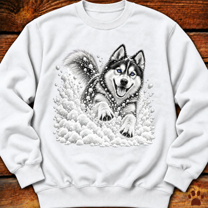 Husky Snow Day Sweatshirt