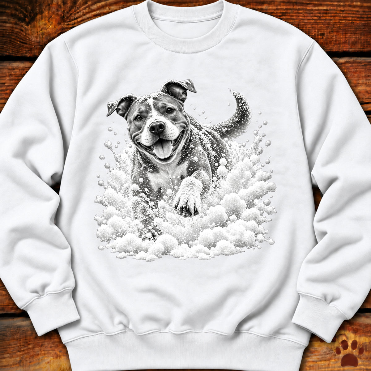 Pitbull Snow Day Sweatshirt
