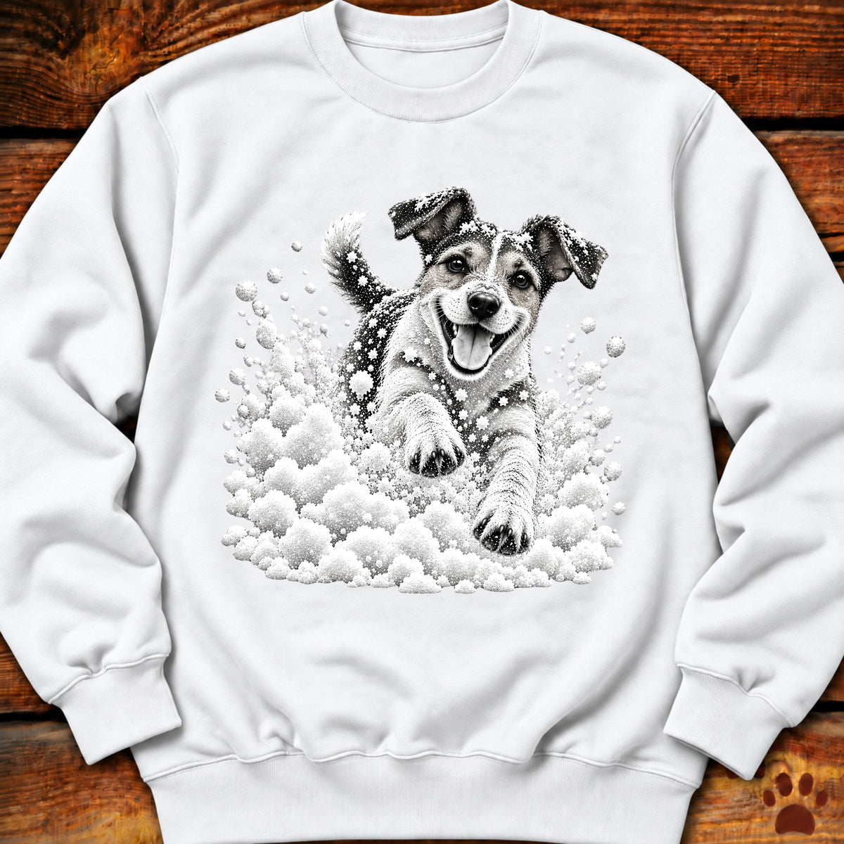 Jack Russell Terrier Snow Day Sweatshirt