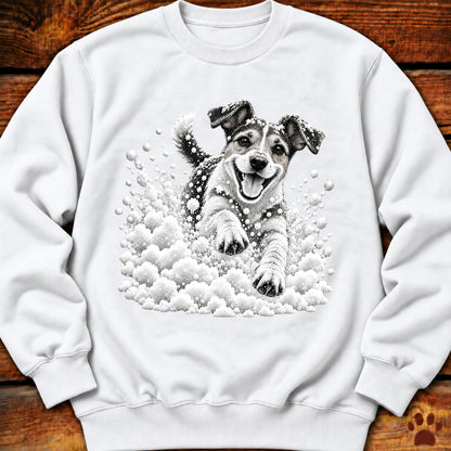 Jack Russell Terrier Snow Day Sweatshirt
