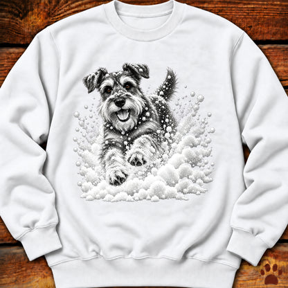 Schnauzer Snow Day Sweatshirt