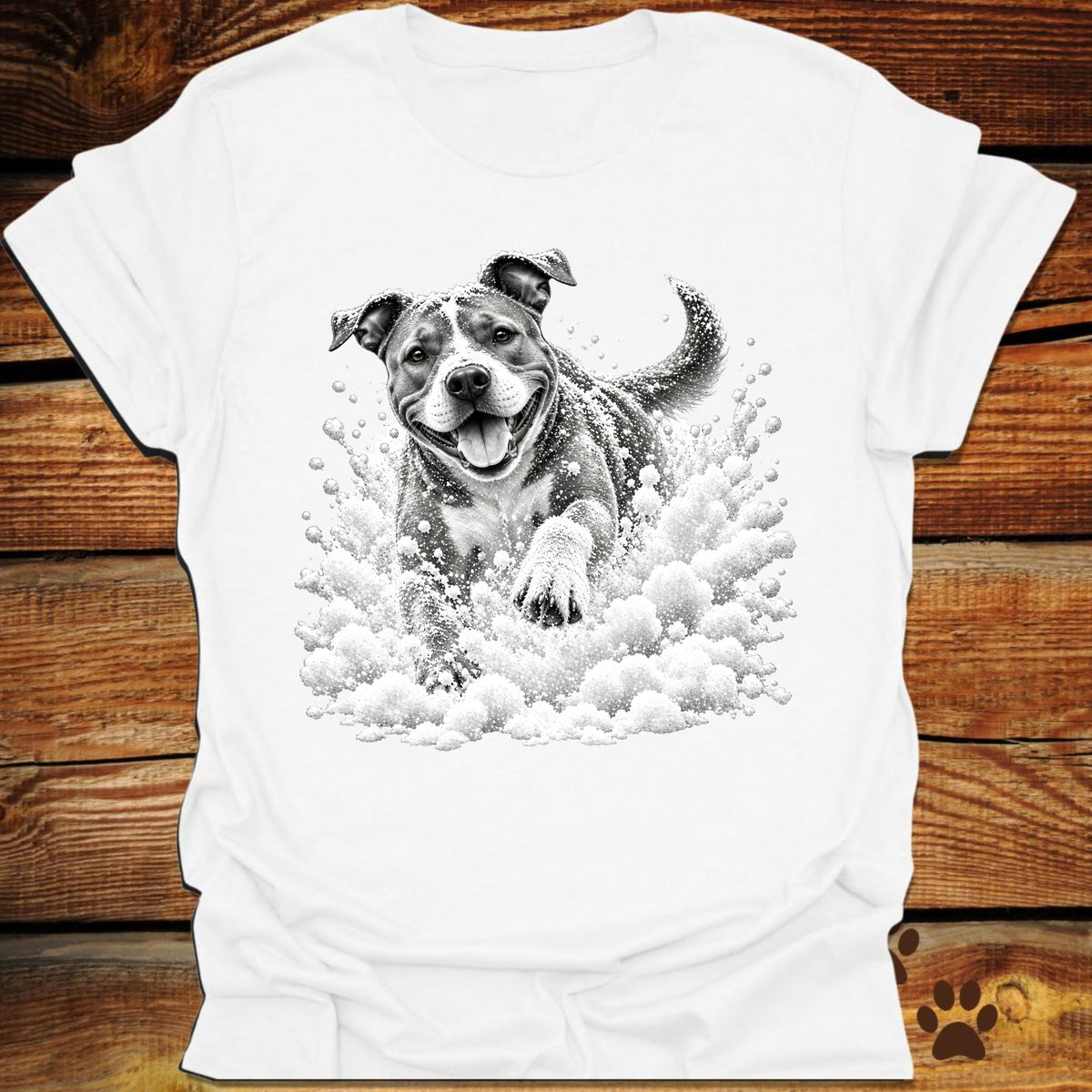 Pitbull Snow Day T-Shirt