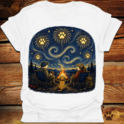 Starry Night Campfire T-Shirt
