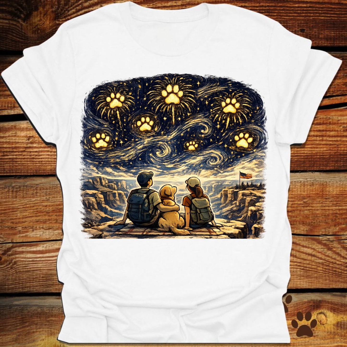 Paws Above the Canyon T-Shirt