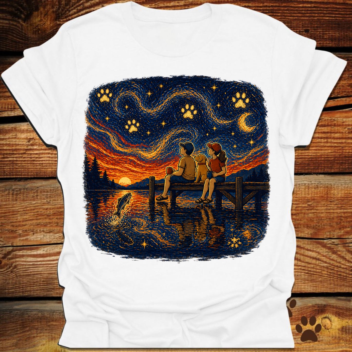 Serenity By The Lake T-Shirt