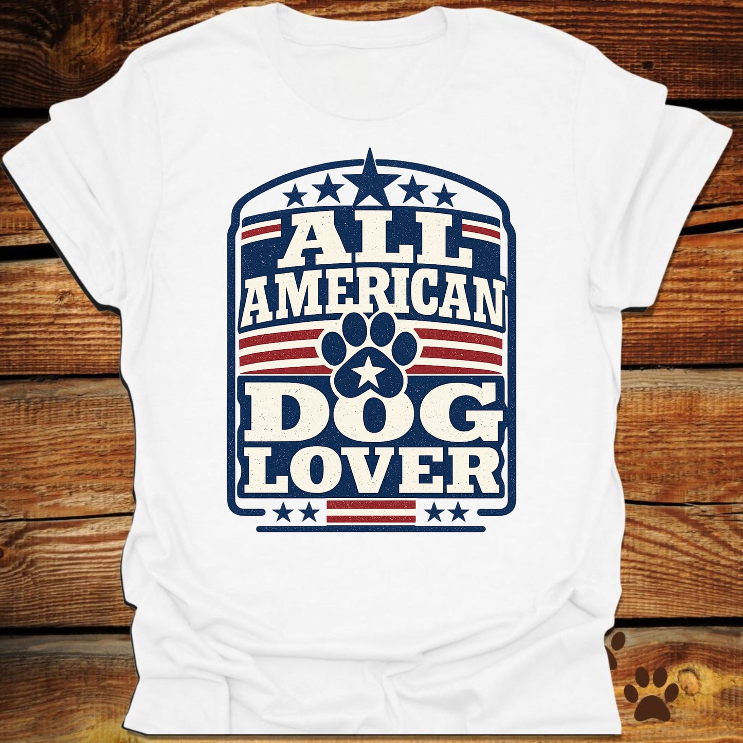 All American Dog Lover T-Shirt