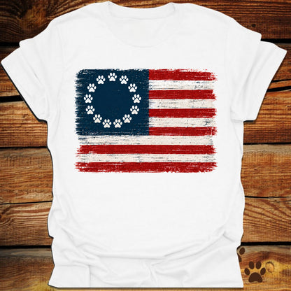 13 Original Paws American Flag