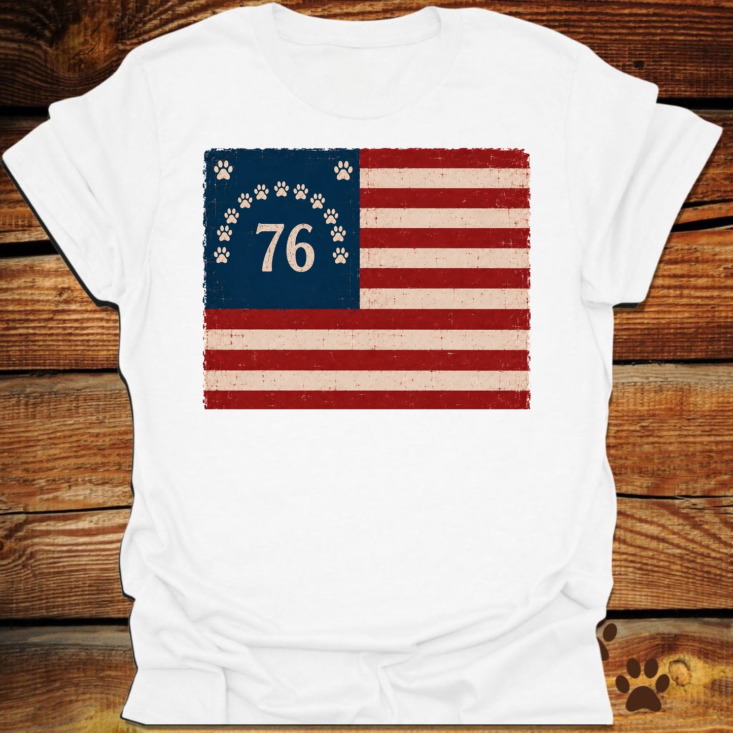 Paws of '76 Flag