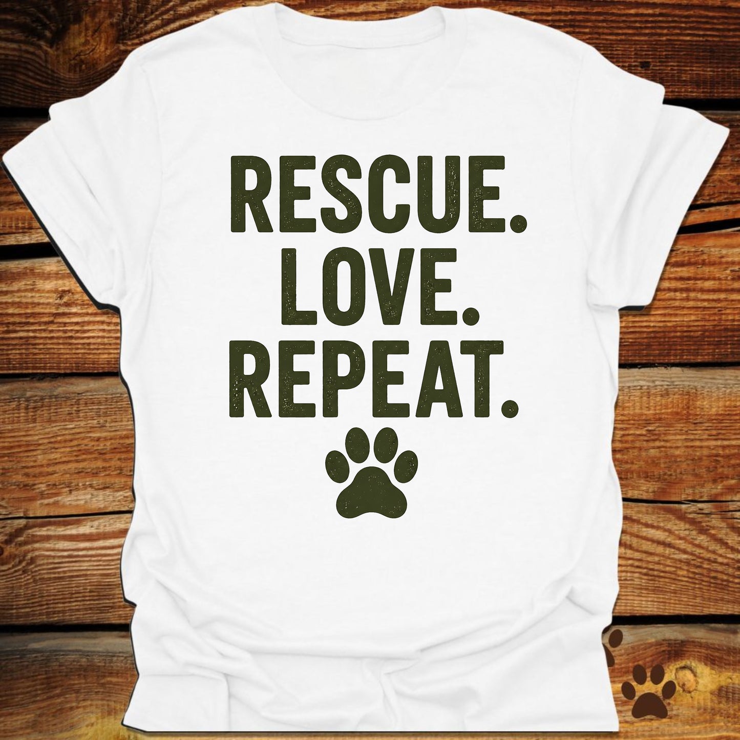 Rescue. Love. Repeat. T-Shirt