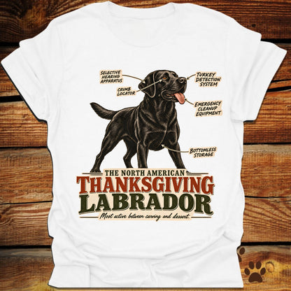 North American Thanksgiving Labrador T-Shirt