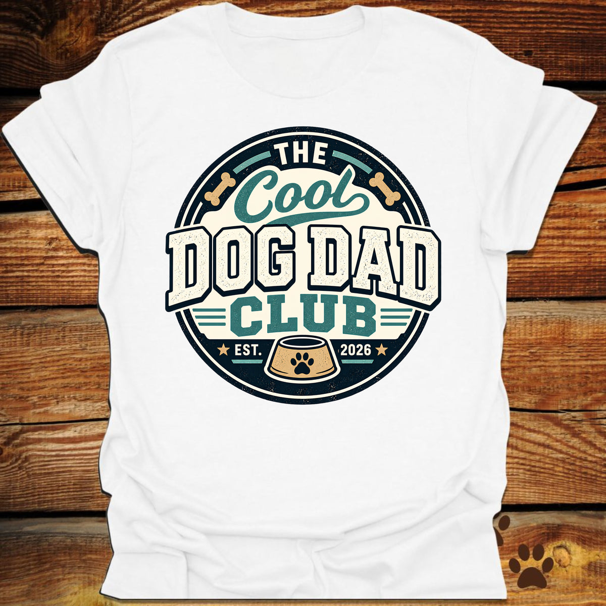 Cool Dog Dad Club T-Shirt