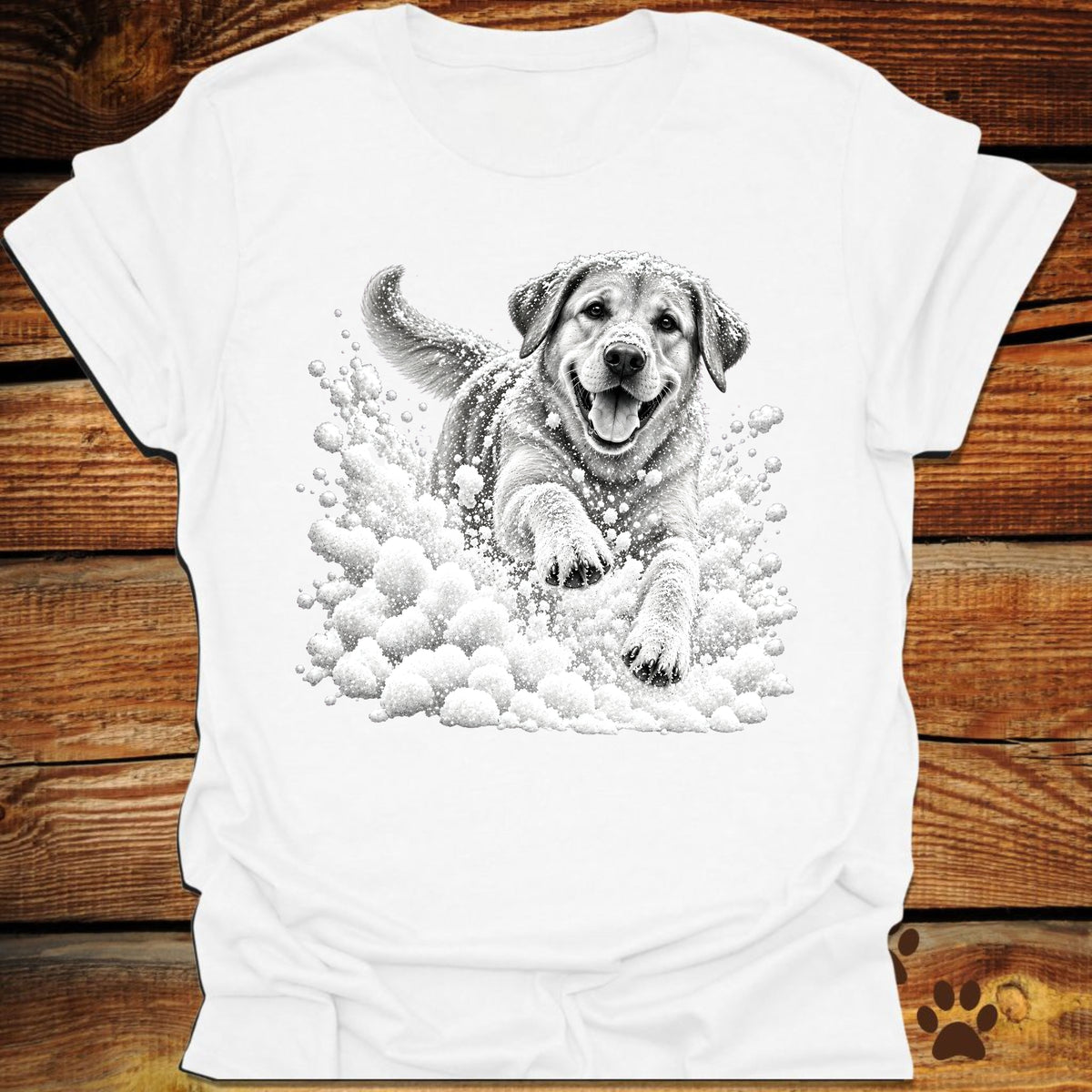 Labrador Snow Day T-Shirt